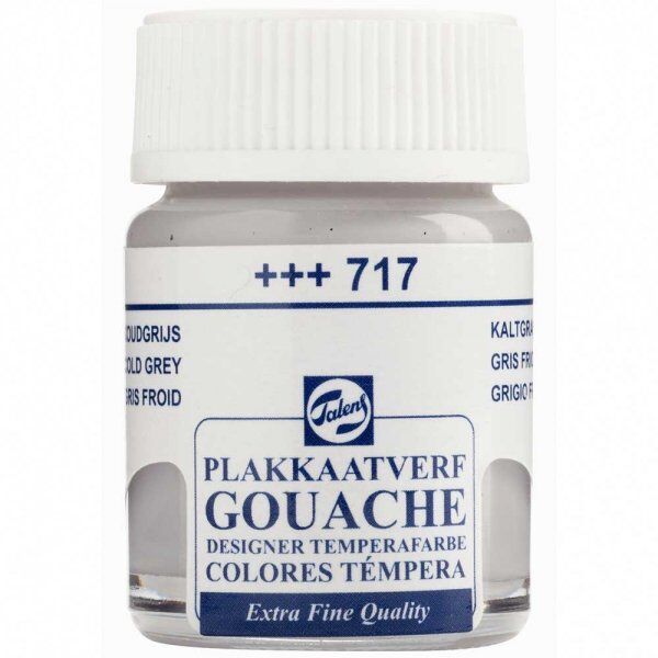 Talens Guaj Boya 16ml- 717 Cold Grey