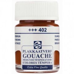 Talens Guaj Boya 16ml- 402 Deep Brown