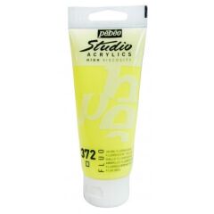 Pebeo Studio Fosforlu Akrilik Boya 100ml - 372 Fluorescent Yellow