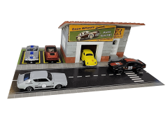 Enzo Wheels Oto Garaj Maket Tuğla Seti