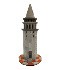 Enzo Art Minyatür Tuğla Galata Kulesi