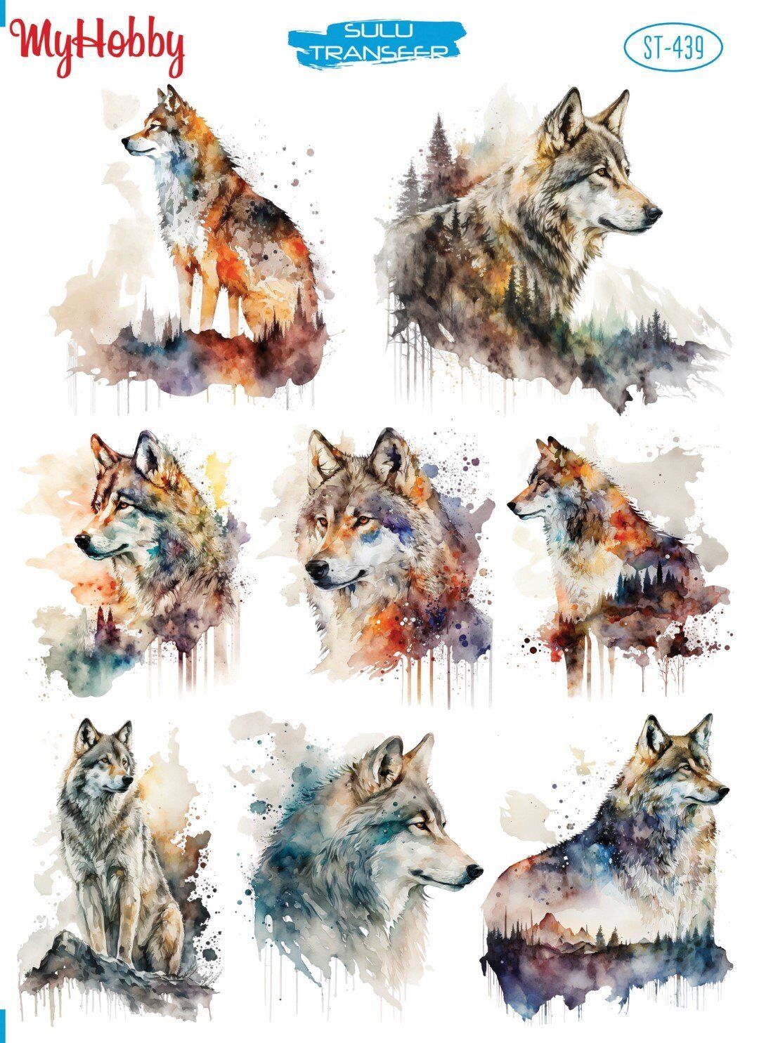 My Hobby Sulu Transfer 25*35 cm STB-439