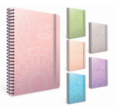Second Spiralli Pp.Kapak A4 80Ypr. Kareli Defter