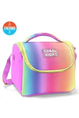 Coral High Kids Renk Geçişli Desenli 3’lü Okul Çanta Seti SET0123668
