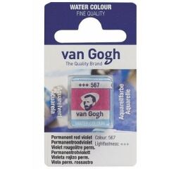 Van Gogh Tablet Suluboya Permanent Red Violet 567