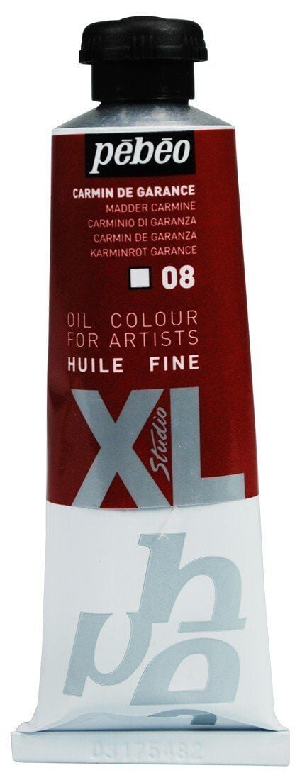 Pebeo Huile Fine XL 37ml. Yağlı Boya 08 Madder Carmine