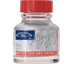 Winsor & Newton Kaligrafi Mürekkebi 30 ml. 617 Silver