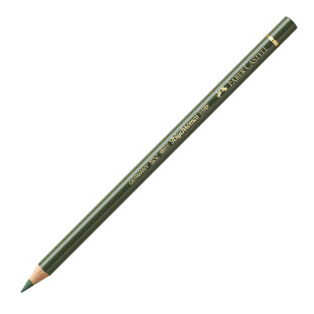 Faber Castell Polychromos Kuru Boya Kalemi 174 Chromium Green Opaque