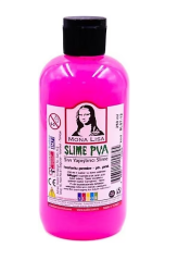Mona Lisa Slime Jeli 250ml Fosforlu Pembe