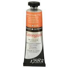 Daler Rowney Georgian Yağlı Boya 38ml 619-Cadmium Orange Hue