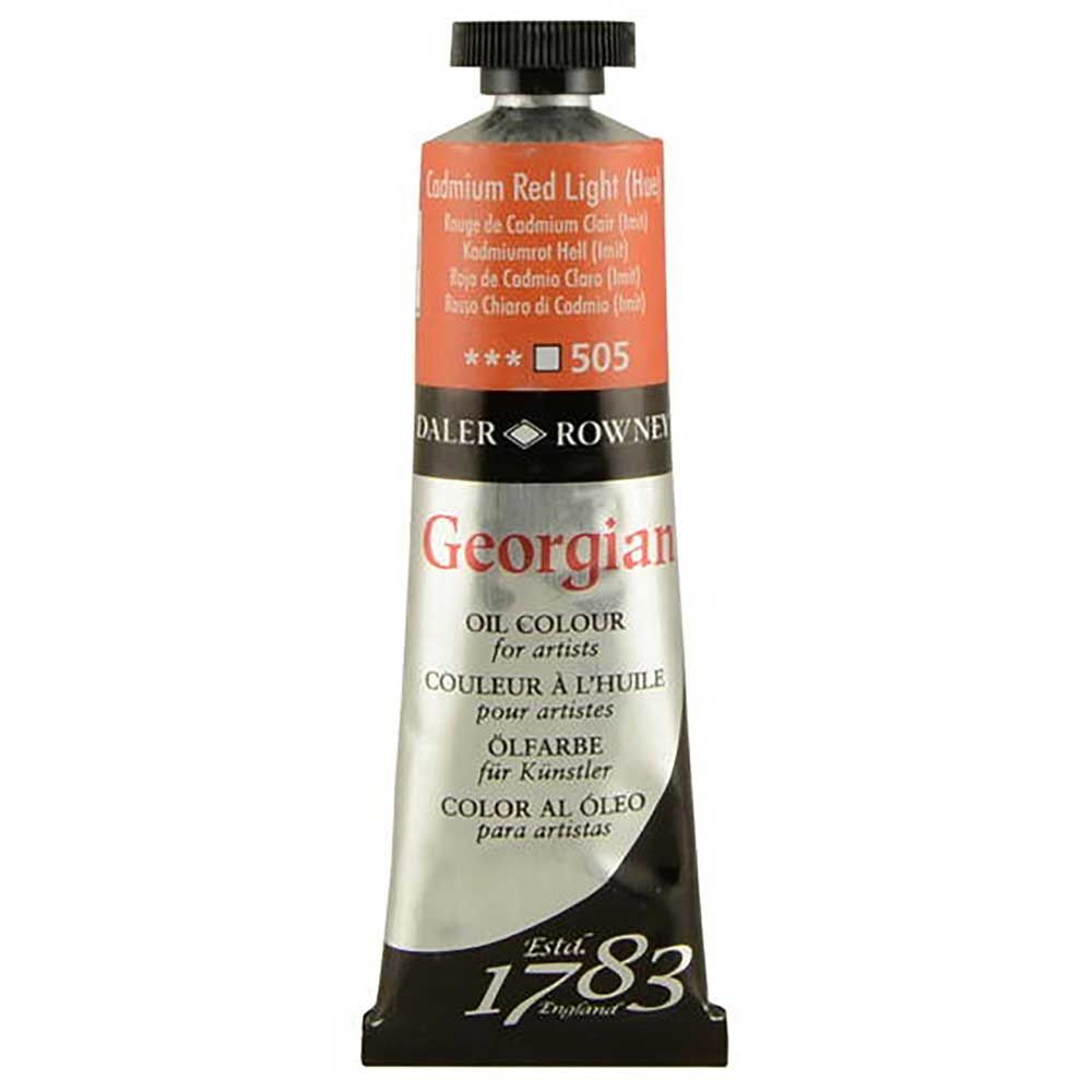 Daler Rowney Georgian Yağlı Boya 38ml 505-Cadmium Red Light Hue