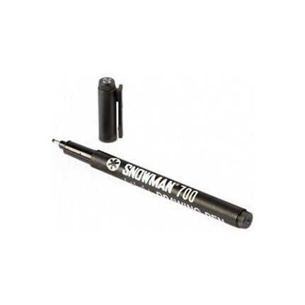 Snowman 700 Kaligrafi Kalemi Yan Kesik 2.0 mm Kırmızı