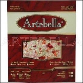 Artebella Yaprak Varak Nar Çiçeği 25'li