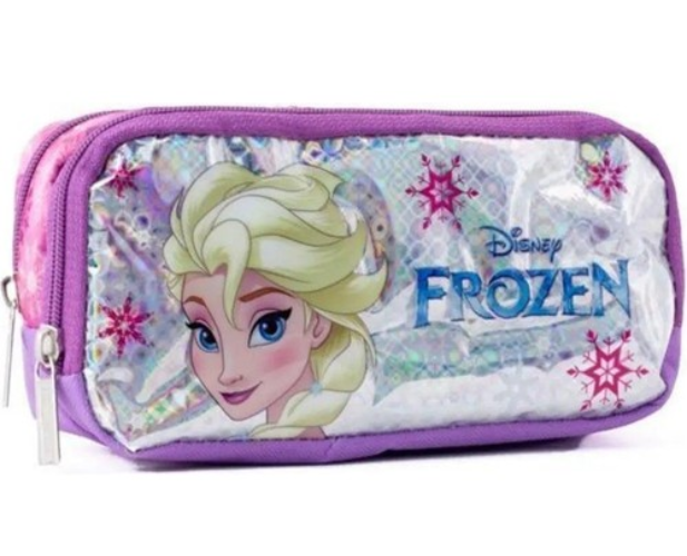 Frozen Disney Mor Kalem Çantası
