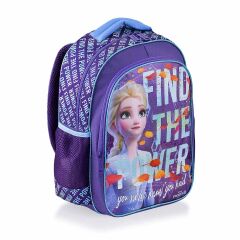 Frocx Disney Frozen Lisanslı İlkokul Çantası Due The Power 2 Bölmeli-48018