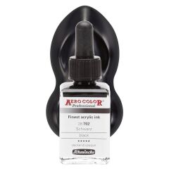 Schmincke Aero Color Airbrush Mürekkep 28 ml. 702 Black