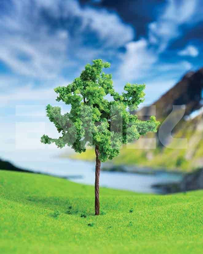Eshel Maket Kara Ağaç 1'li Set 11 cm