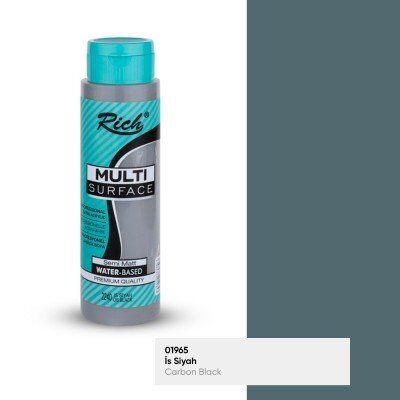 Rich Multi Surface 500cc Akrilik 2240-İs Siyah