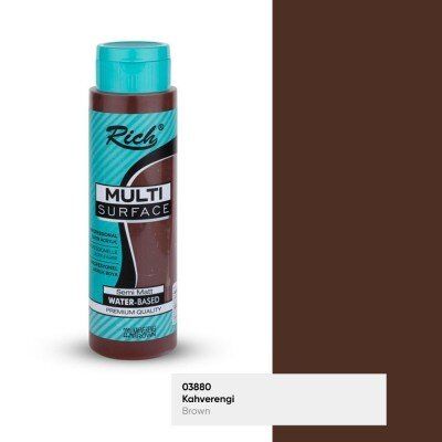 Rich Multi Surface 500cc Akrilik 2234-Kahve