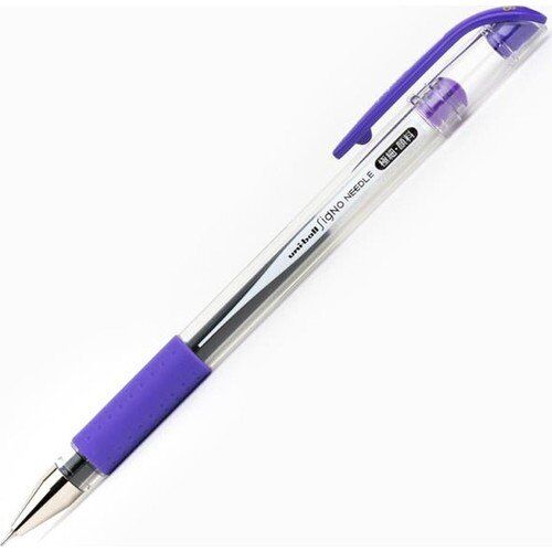 Uniball Signo Needle Jel İğne Uçlu Kalem 0.38 Mor