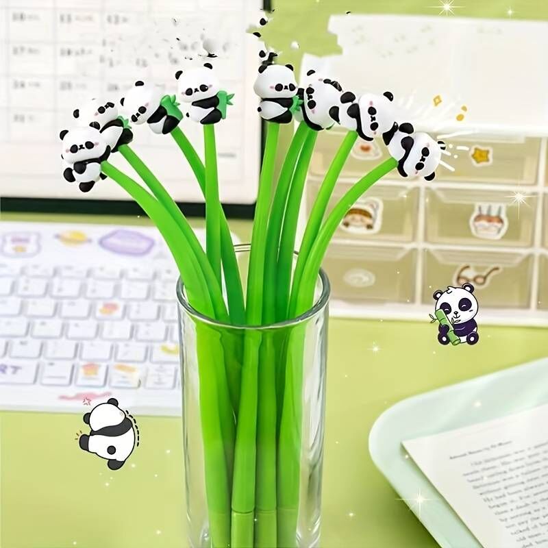 Panda Jel Kalem Slikon Gövde