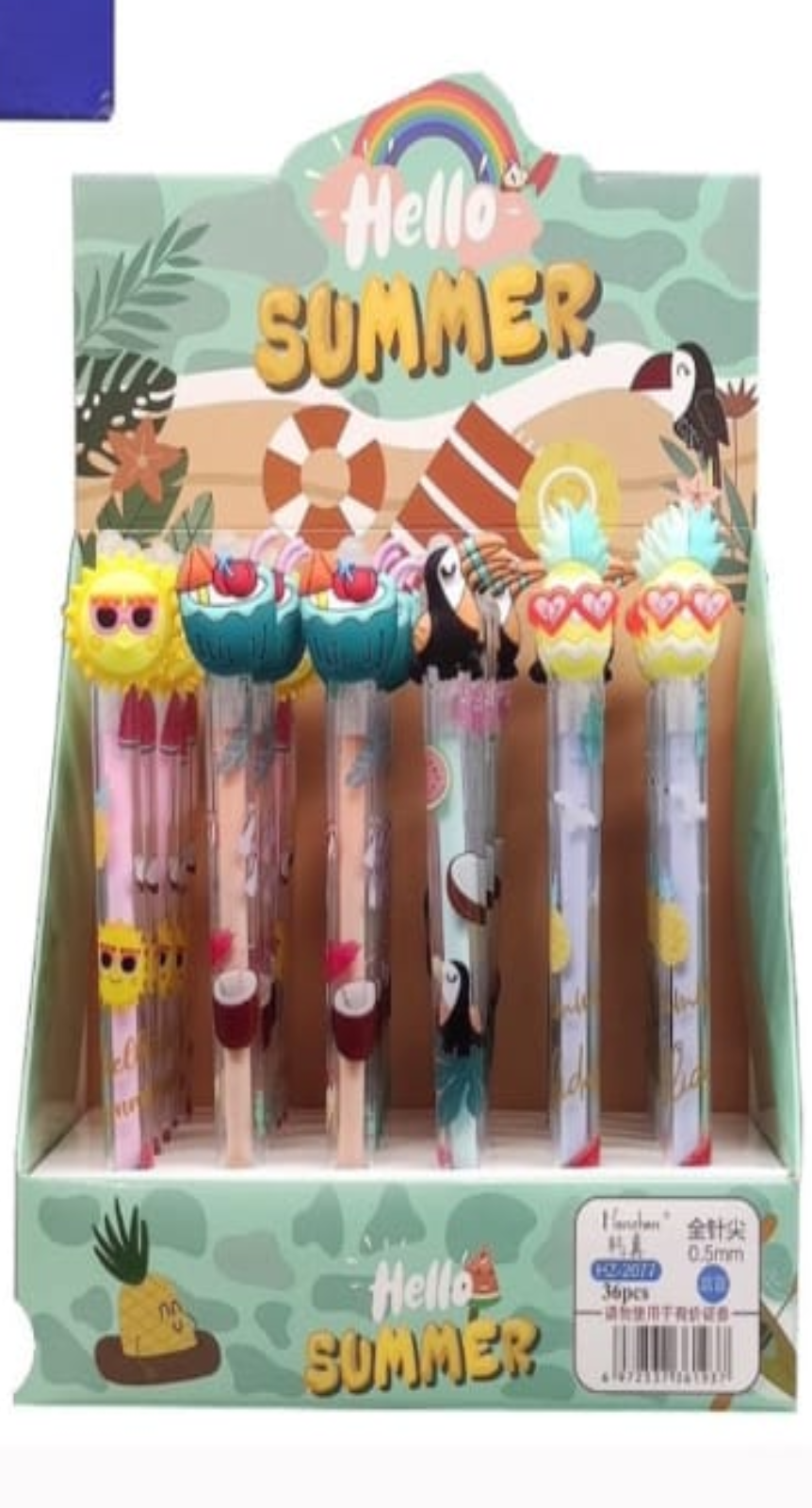 Summer Desenli Silinebilen Tükenmez Kalem