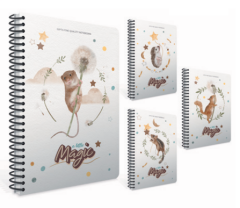 Gıpta Magic Spiralli Karton Kapak A4 80Ypr. Çizgili Defter