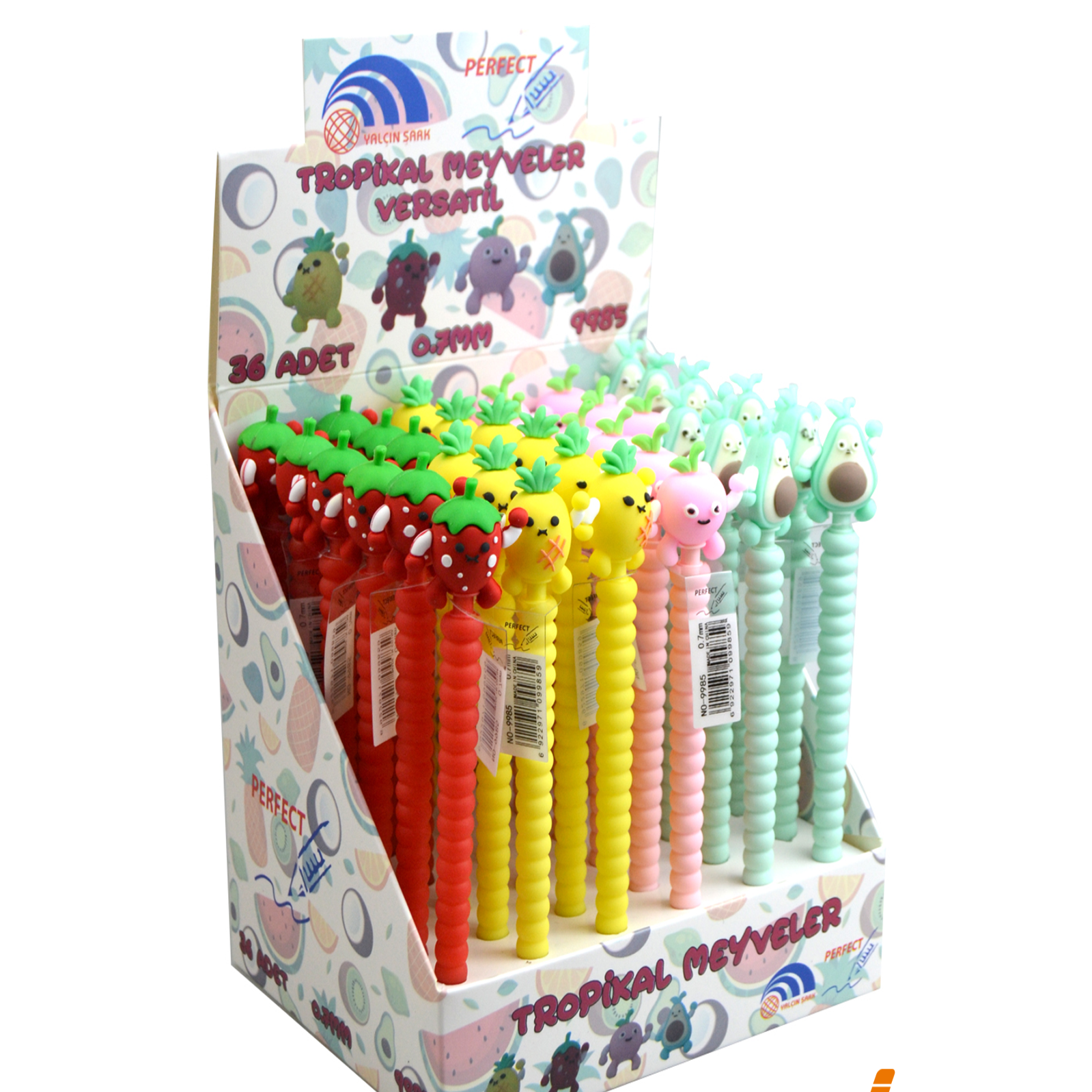 Tropikal Meyveler Versatil Uçlu Kalem 0.7mm