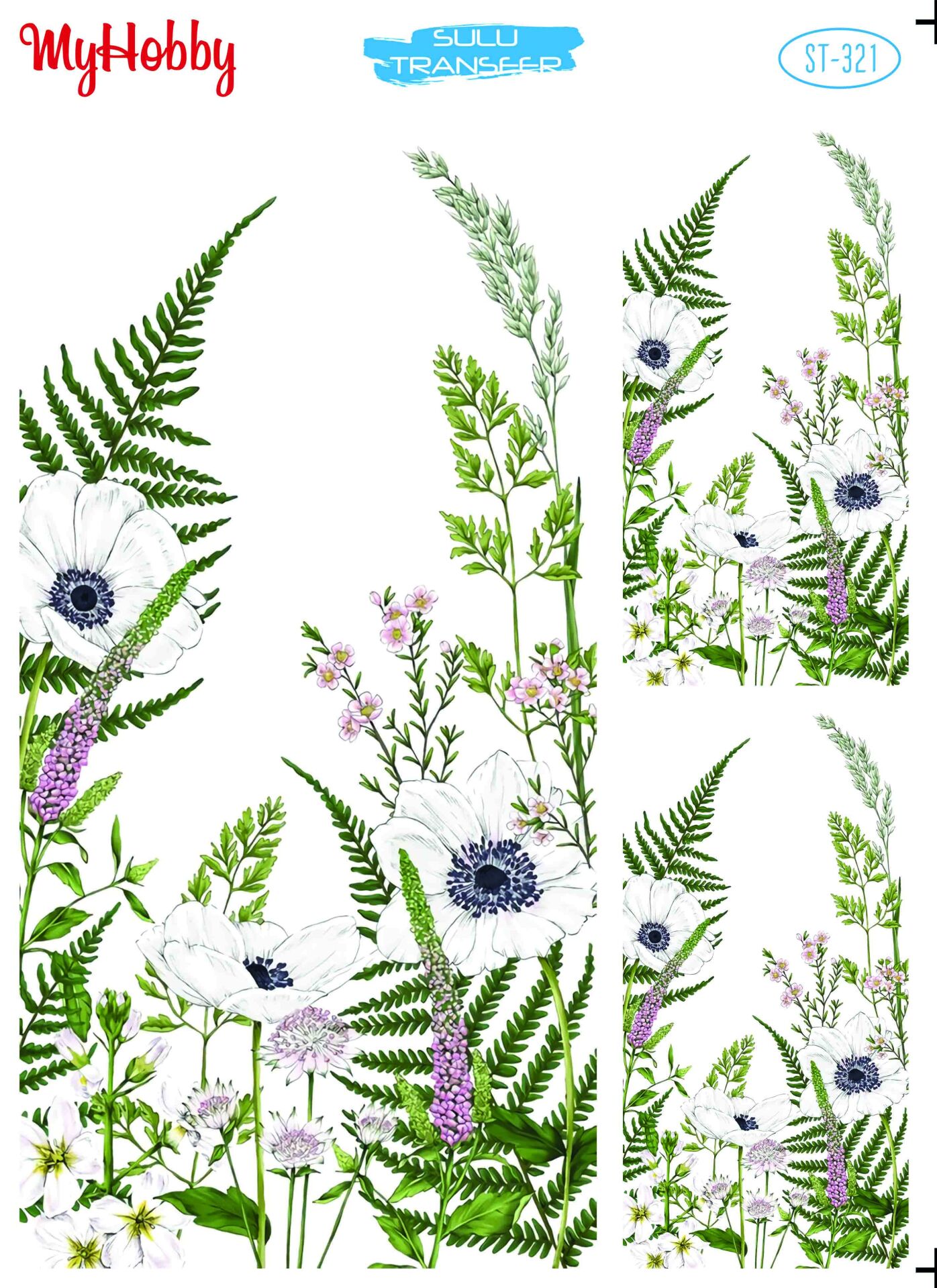 My Hobby Sulu Transfer 25*35 cm STB-321