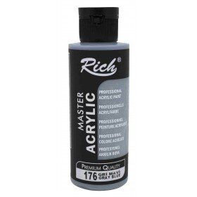 Rich Akrilik Ahşap Boya 176-Gri Mavi 120 cc