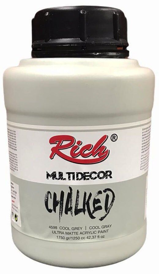 Rich Multi Decor Chalked Akrilik 1250cc 4598 COOL GREY