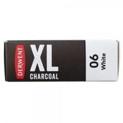 Derwent XL Charcoal Block Kalın Kömür Füzen 06 White