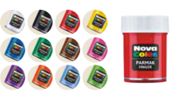 Nova Color Parmak Boyası 12x25ml