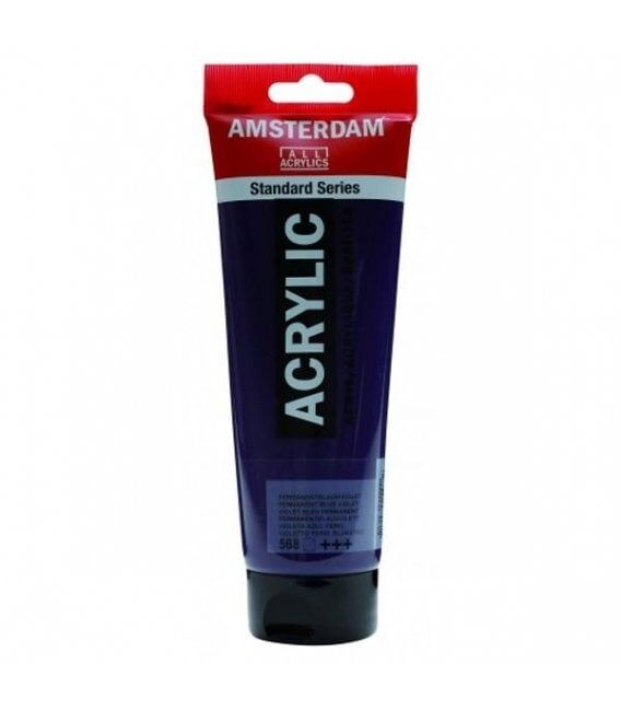 TALENS AMSTERDAM AKRİLİK BOYA 120 ML. 568 PERMANENT BLUE VİOLET