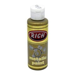 Rich Metalik Akrilik Boya 772-Koyu Altın 120 cc