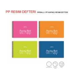 Gıpta 17X24 Pp Kapak Spiralli Resim Defteri 25 Yaprak