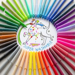 Faber-Castell Süper Yıkanabilir Keçeli Kalem 50'li