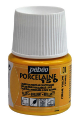 PEBEO PORCELAİNE 150 FIRINLANABİLİR PORSELEN BOYASI 01 CİTRİNE