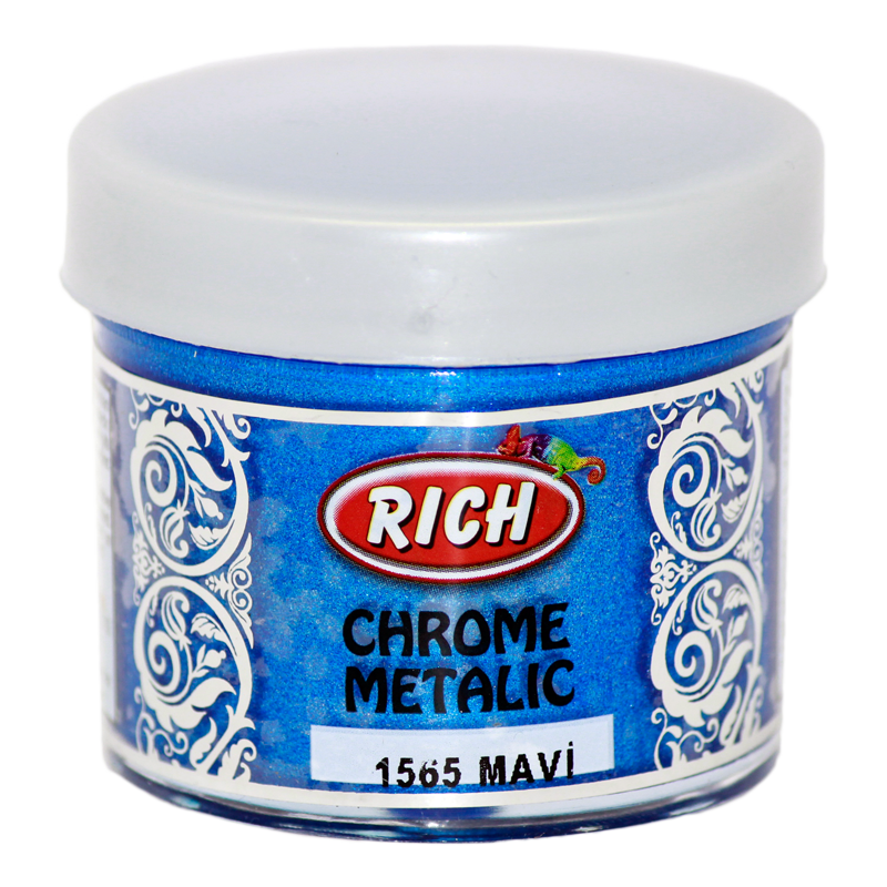Rich Chrome Metalik Boya 1565-Mavi 50 cc
