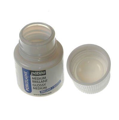 PEBEO PORCELAİNE 150 FIRINLANABİLİR PORSELEN BOYASI GLOSSY MEDİUM (RENK AÇICI VE PARLAK VERNİK)