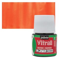 Pebeo Vitrail Cam Boyası 45Ml - 12 Crimson