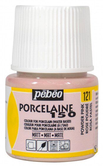 PEBEO PORCELAİNE 150 FIRINLANABİLİR PORSELEN BOYASI 121 POWDER PİNK