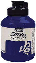 Pebeo Studio Akrilik Boya 500 ml 47 Dark Cobalt Violet Hue