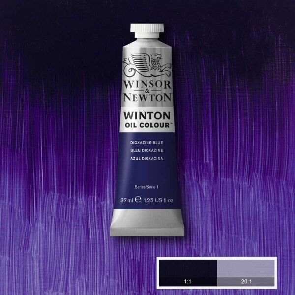 Winsor & Newton Winton Yağlı Boya 37ml Dioxazine Blue
