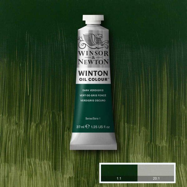 Winsor & Newton Winton Yağlı Boya 37ml Dark Verdigris