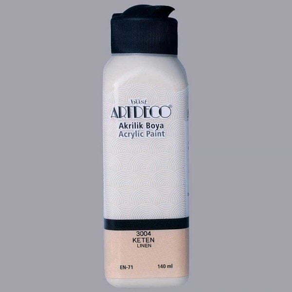 Artdeco Yeni Formül Akrilik Boya 140 ml 3004 Keten
