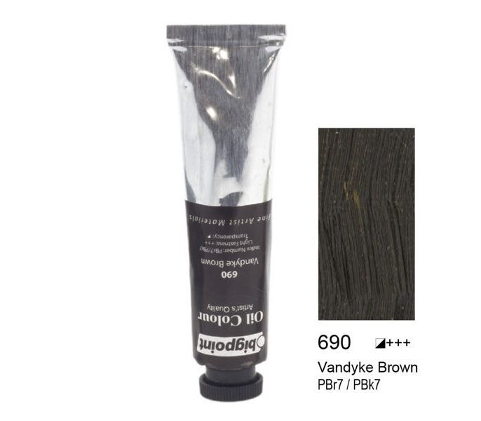 Bigpoint Yağlı Boya 45 ml. 690 - Vandyke Brown