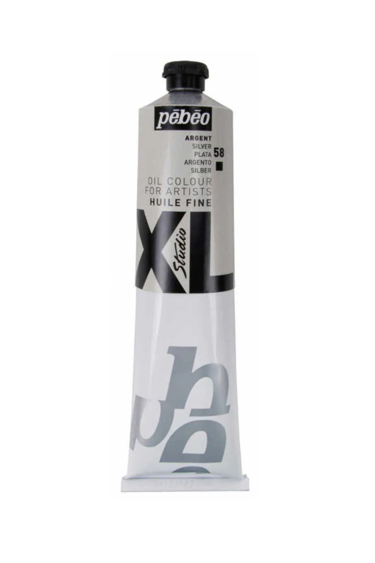 Pebeo Huile Fine XL 200ml. Yağlı Boya 58 Silver - Gümüş