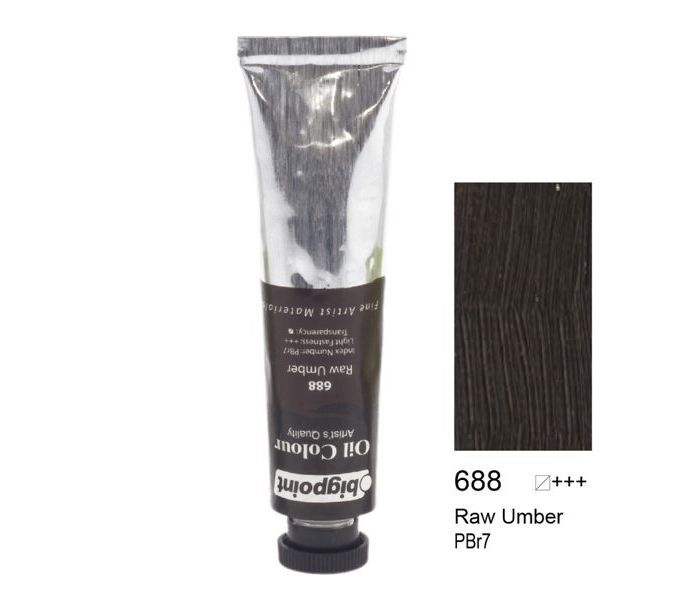 Bigpoint Yağlı Boya 45 ml. 688 - Raw Umber