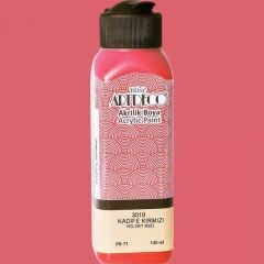 Artdeco Yeni Formül Akrilik Boya 140 ml 3019 Kadife Kırmızı